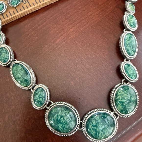 Napier Faux Stone Necklace - Picture 2 of 5